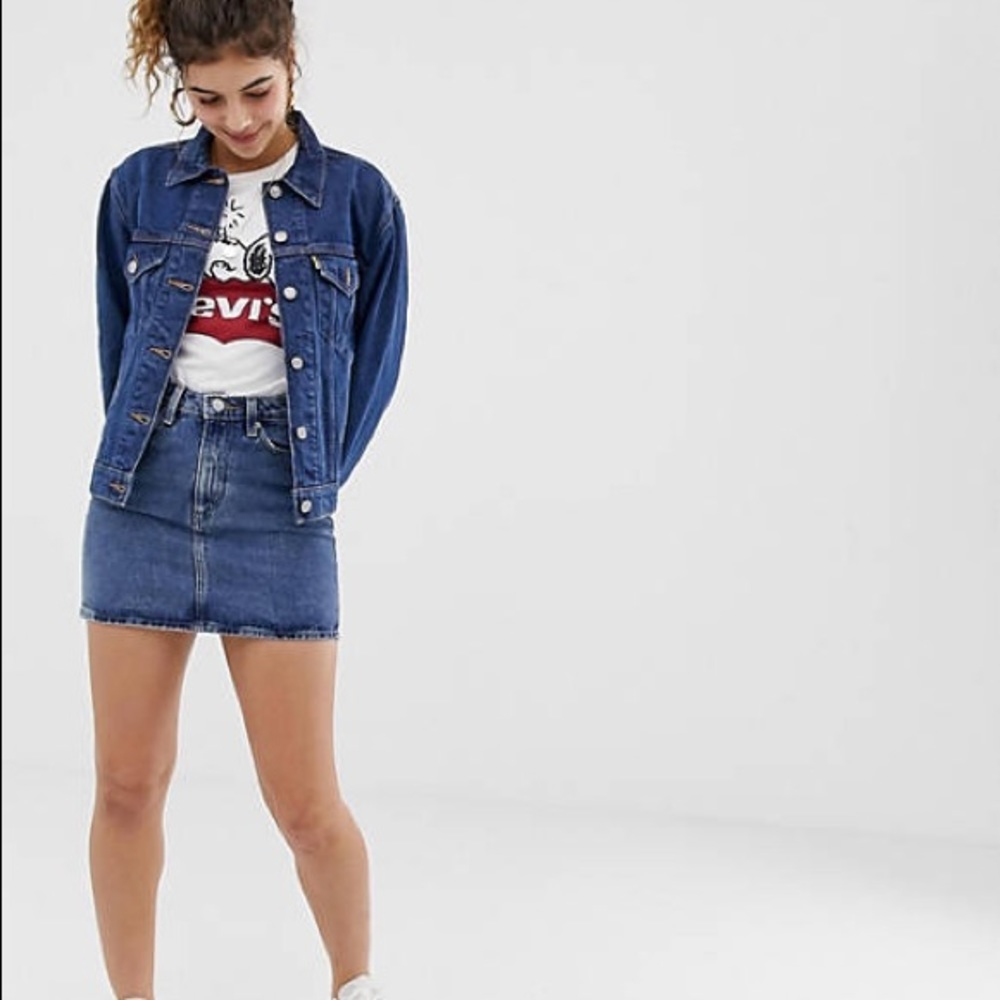 New Levi's x Peanuts denim trucker jacket - Picture 5 of 12